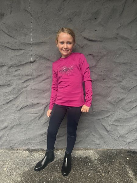 Hovedbilde KLMadeline Junior Training Shirt Pink Magenta ...