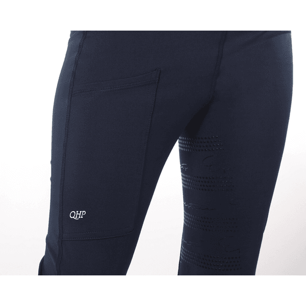 Hovedbilde QHP Riding tights Eden Junior full grip