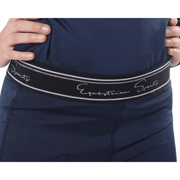 Hovedbilde QHP Riding tights Eden Junior full grip