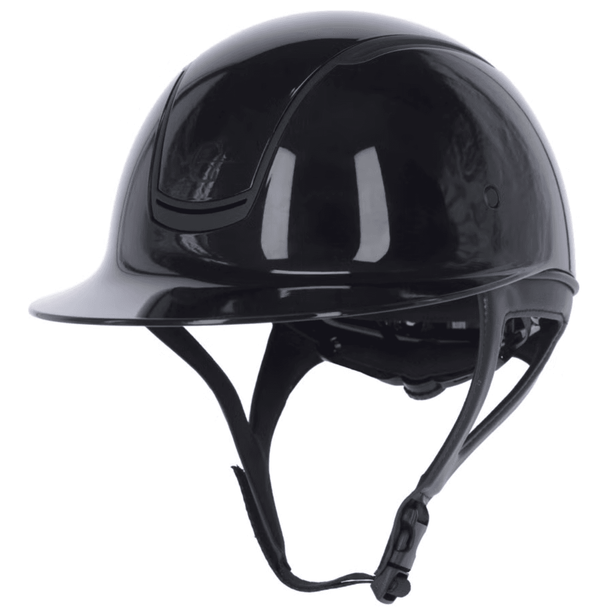 Covalliero Ridehjelm Eclipse Polo Black Lacquer