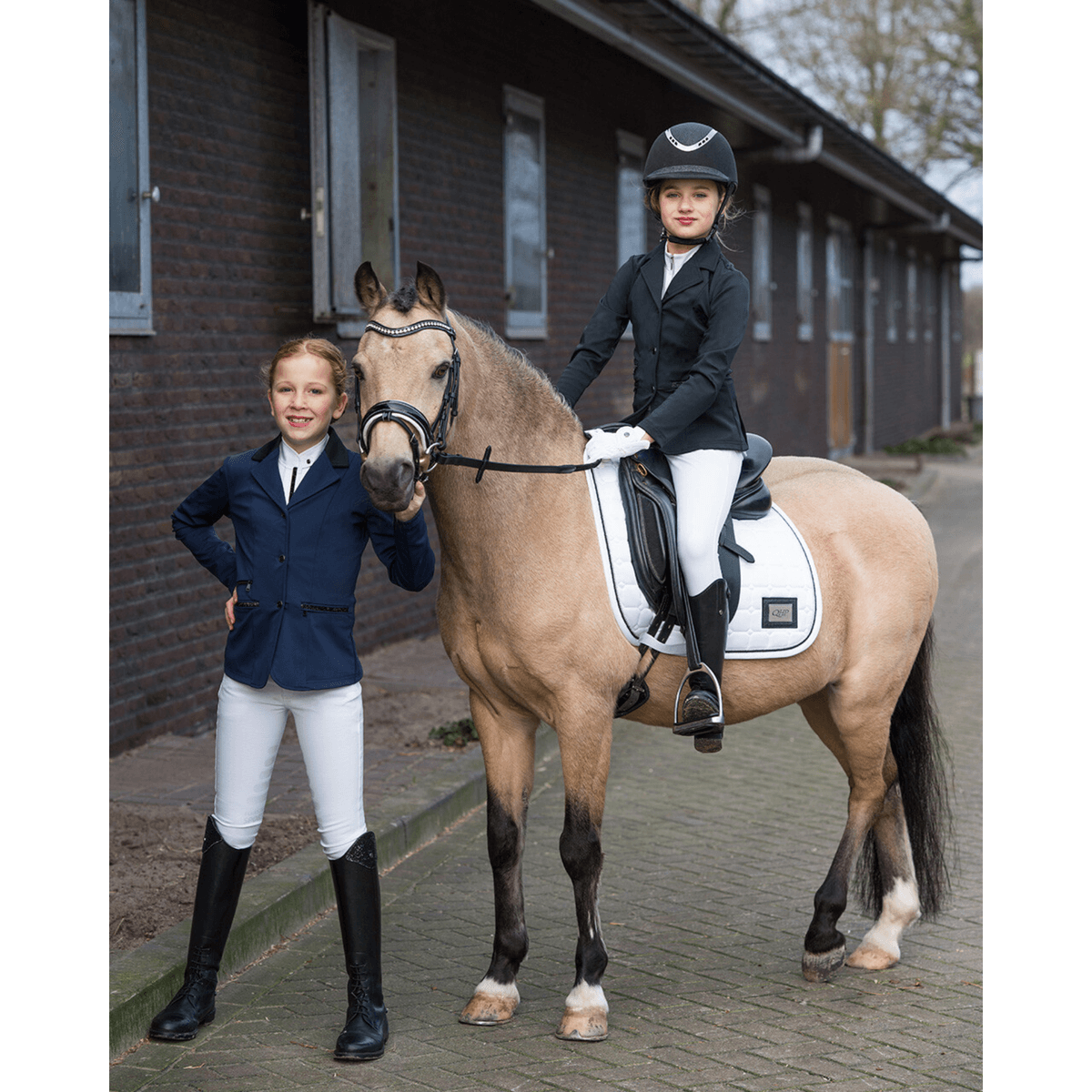 QHP Competition jacket Juliet Junior Black