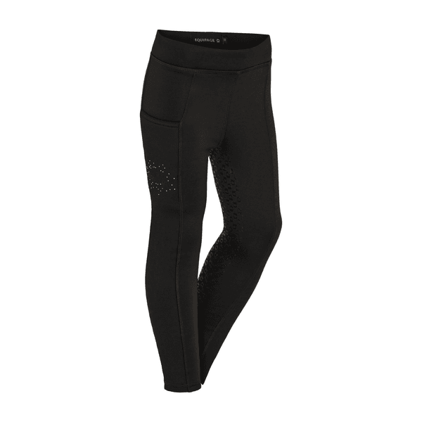 Hovedbilde Equipage Sophia fullgrip vinter ridetights - Sort