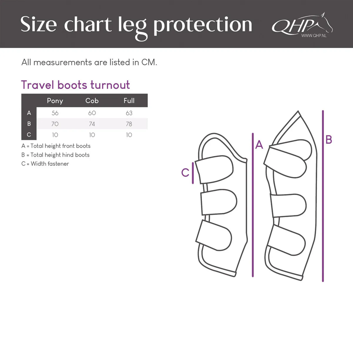 QHP Travel boots turnout