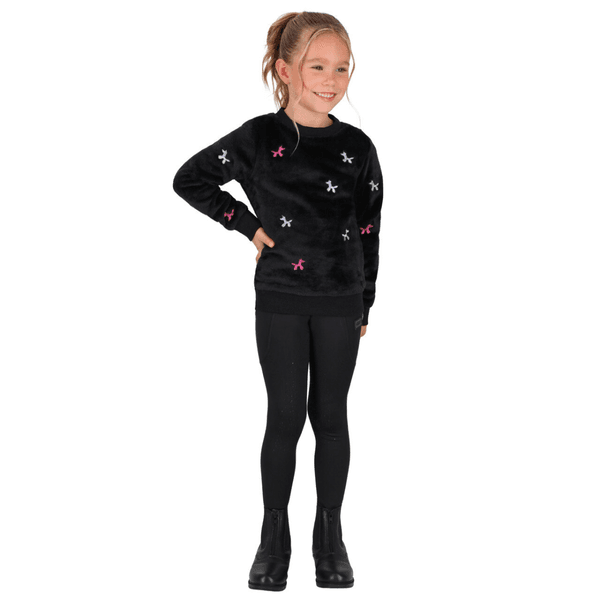 Hovedbilde QHP Sweather Isalyn Junior Unicorn dream
