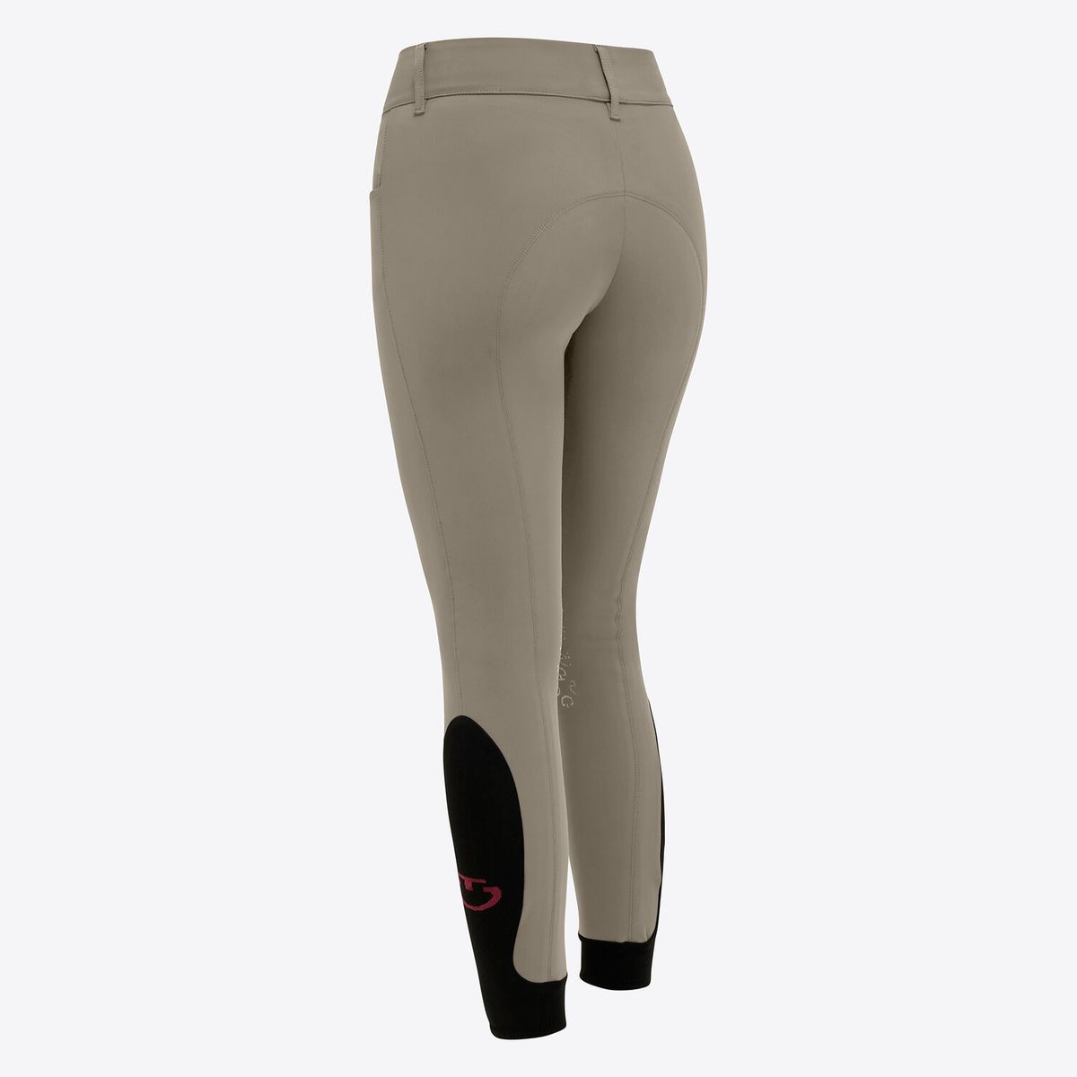 Cavalleria Toscana Women's knee grip jumping breeches - Beige