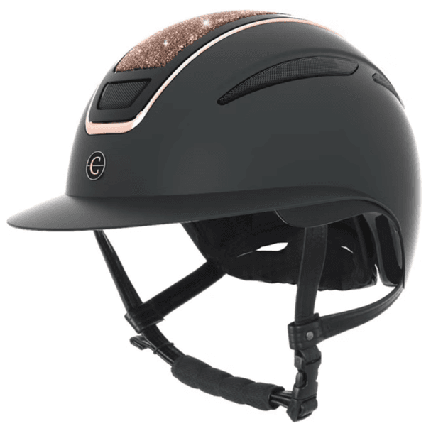 Hovedbilde Covalliero  Ridehjelm Elite Polo Rosegull