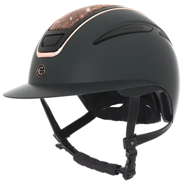 Hovedbilde Covalliero  Ridehjelm Elite Polo Rosegull