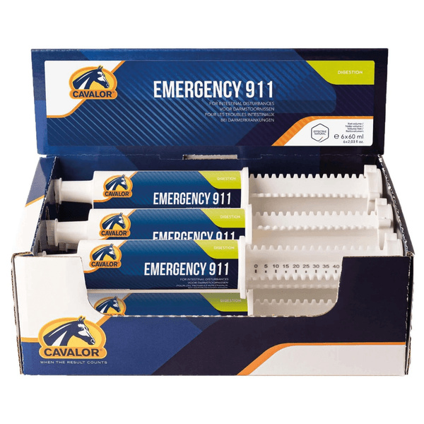 Hovedbilde Cavalor Emergency 911 (6x60 ml)
