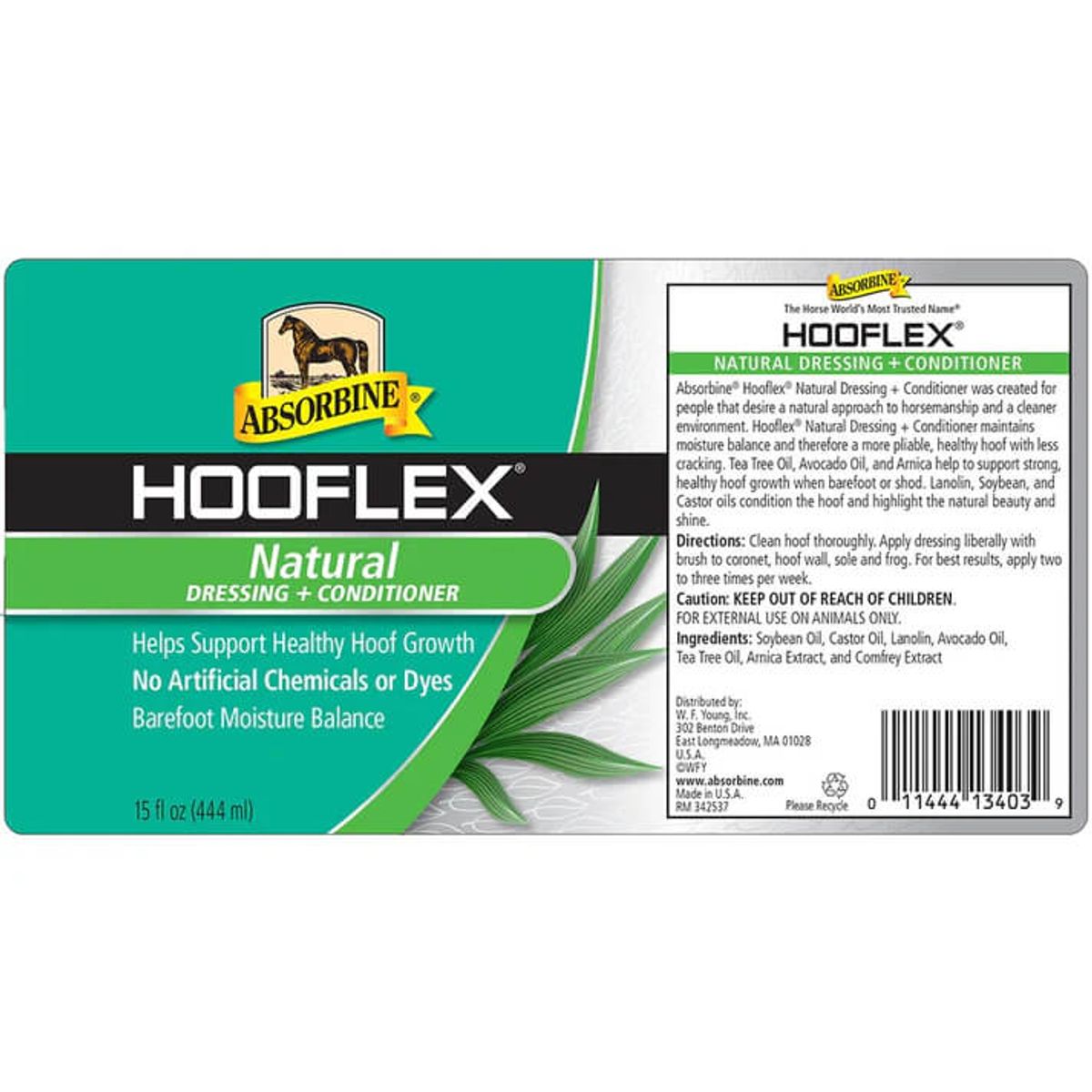 Hooflex Natural Dressing Absorbine 450ml