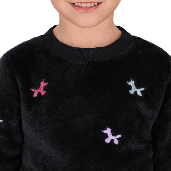 Hovedbilde QHP Sweather Isalyn Junior Unicorn dream