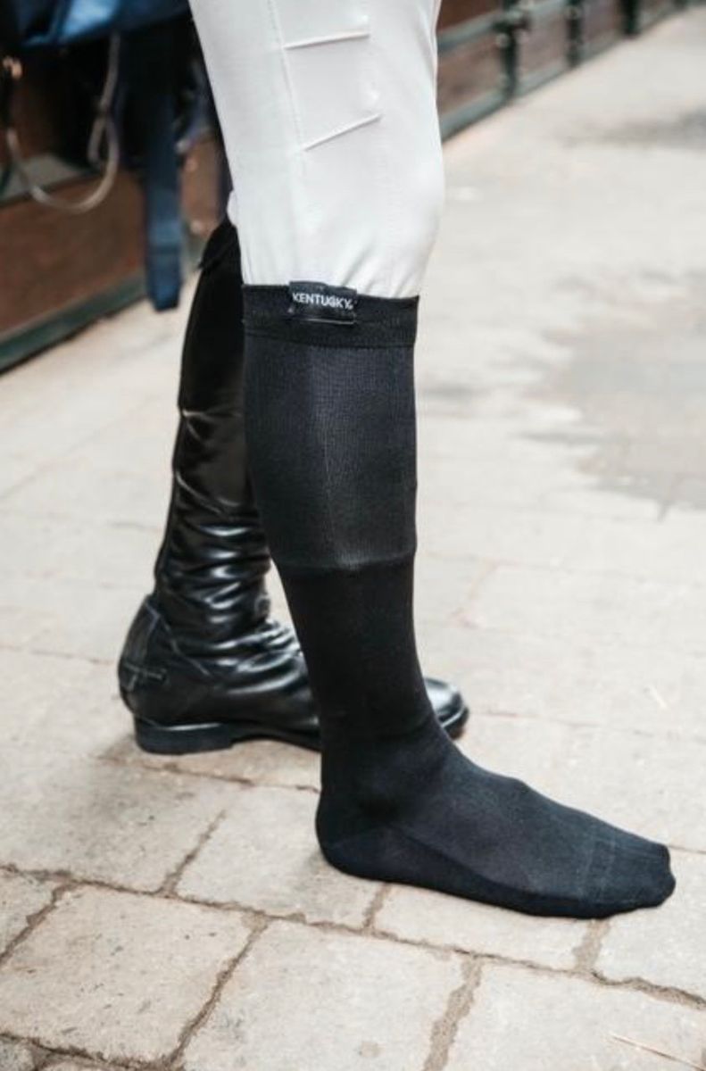 Kentucky Achilles Gel Socks - Black